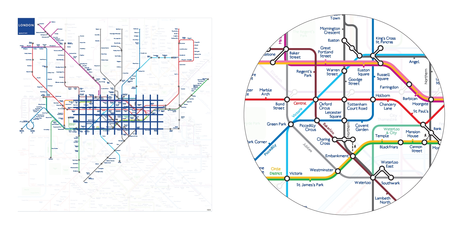Printable Tube Map Of London Underground