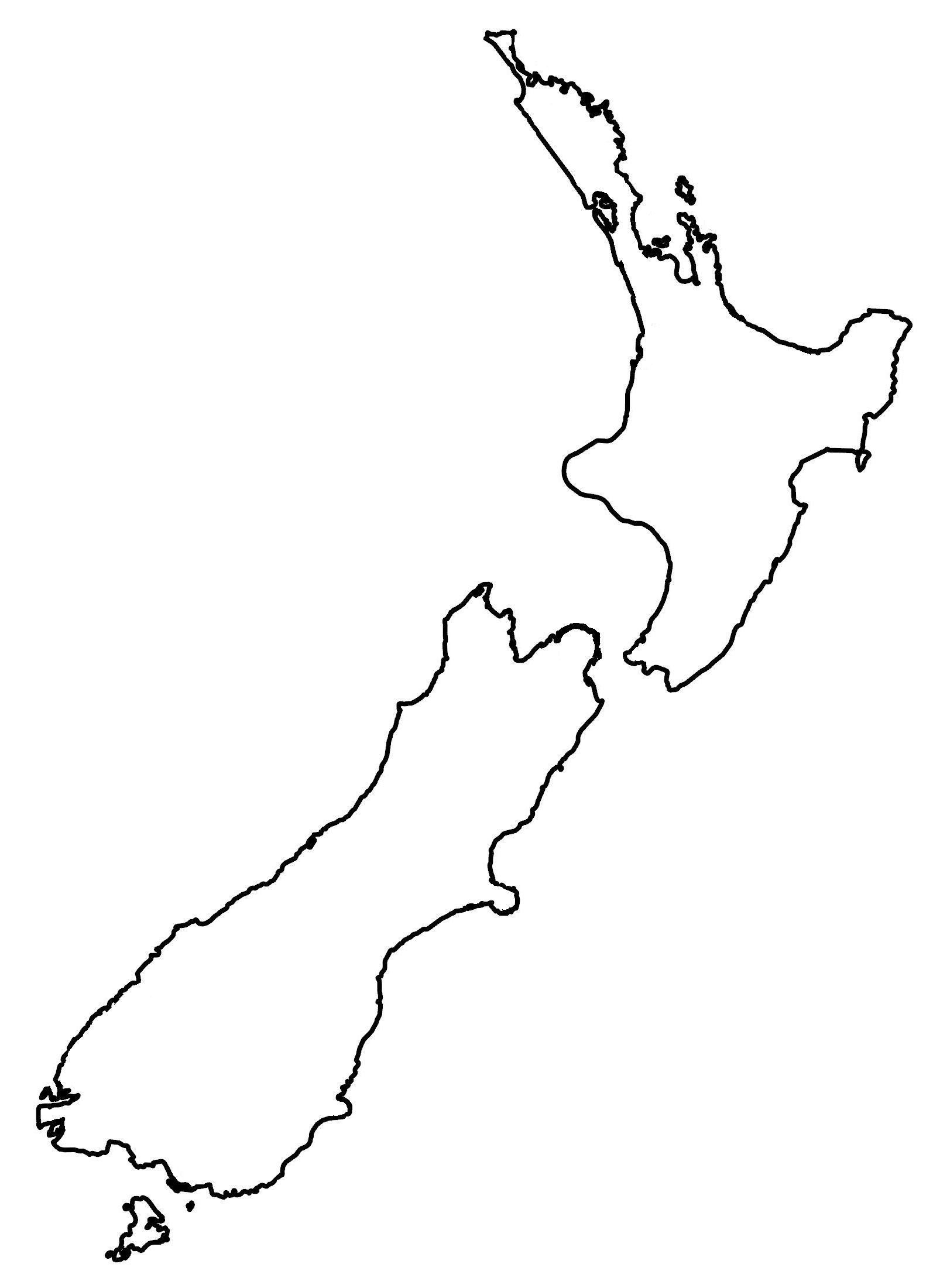 Map Of New Zealand Cities And Roads GIS Geography