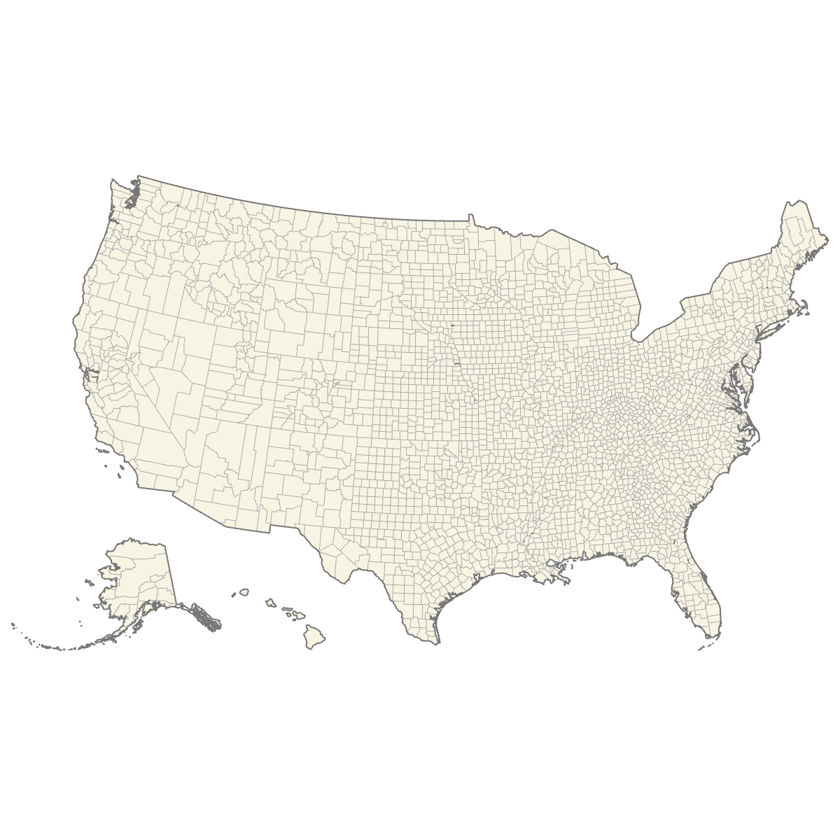 Map Of The United States Counties Ultimaps