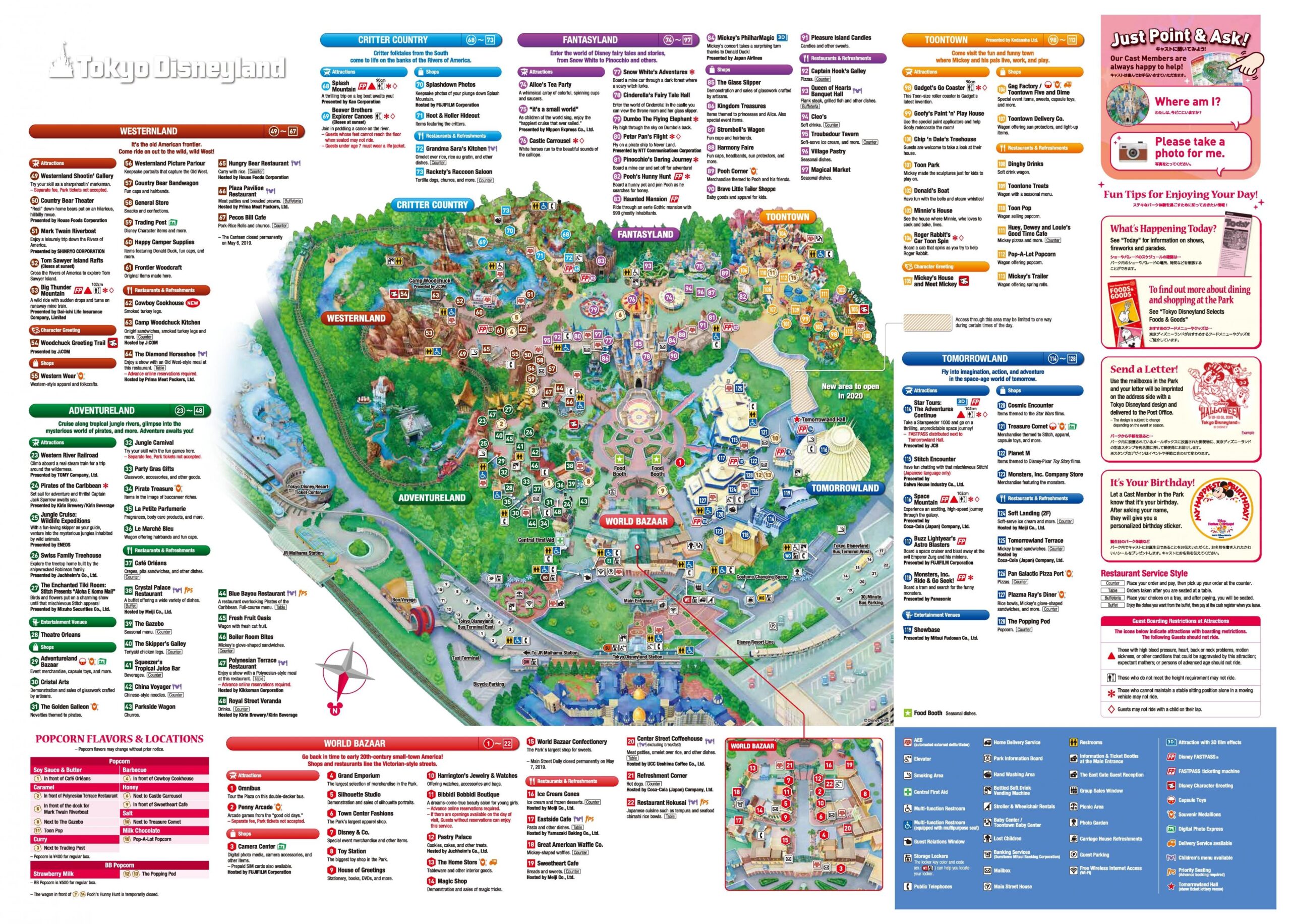 Map Of Tokyo Tourist Attractions And Monuments Of Tokyo