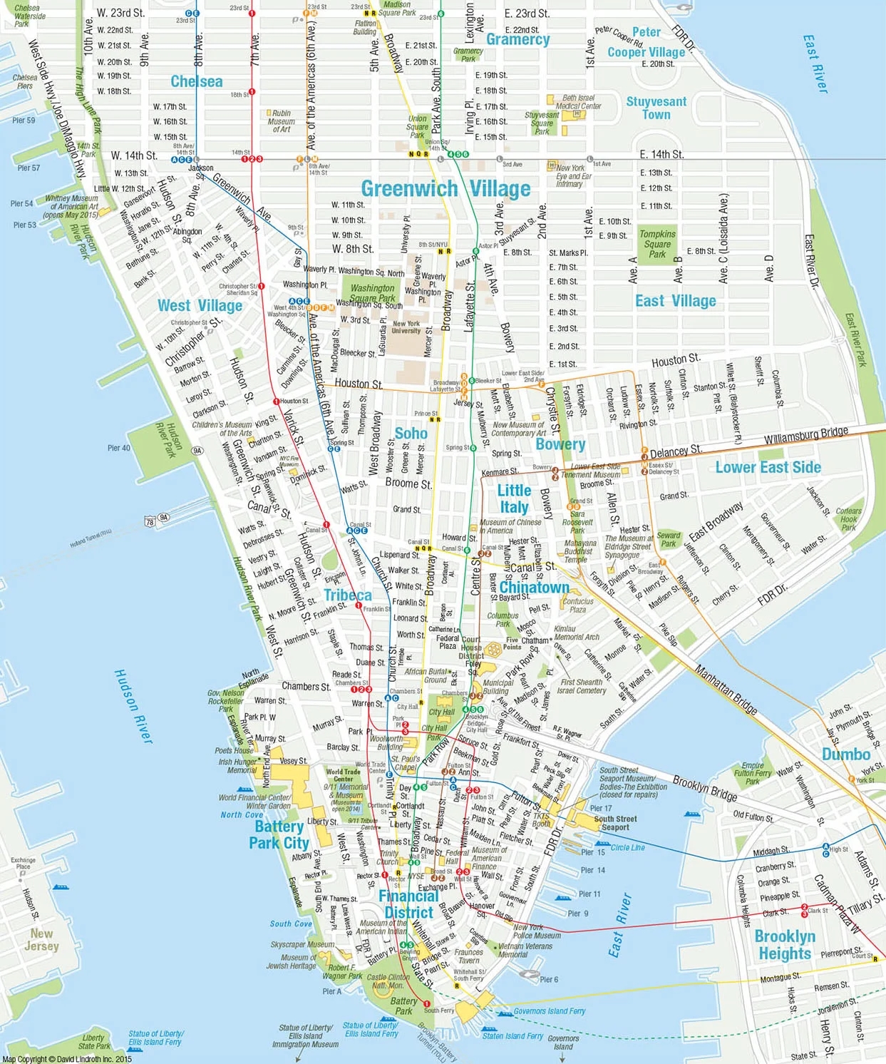 Printable Nyc Map