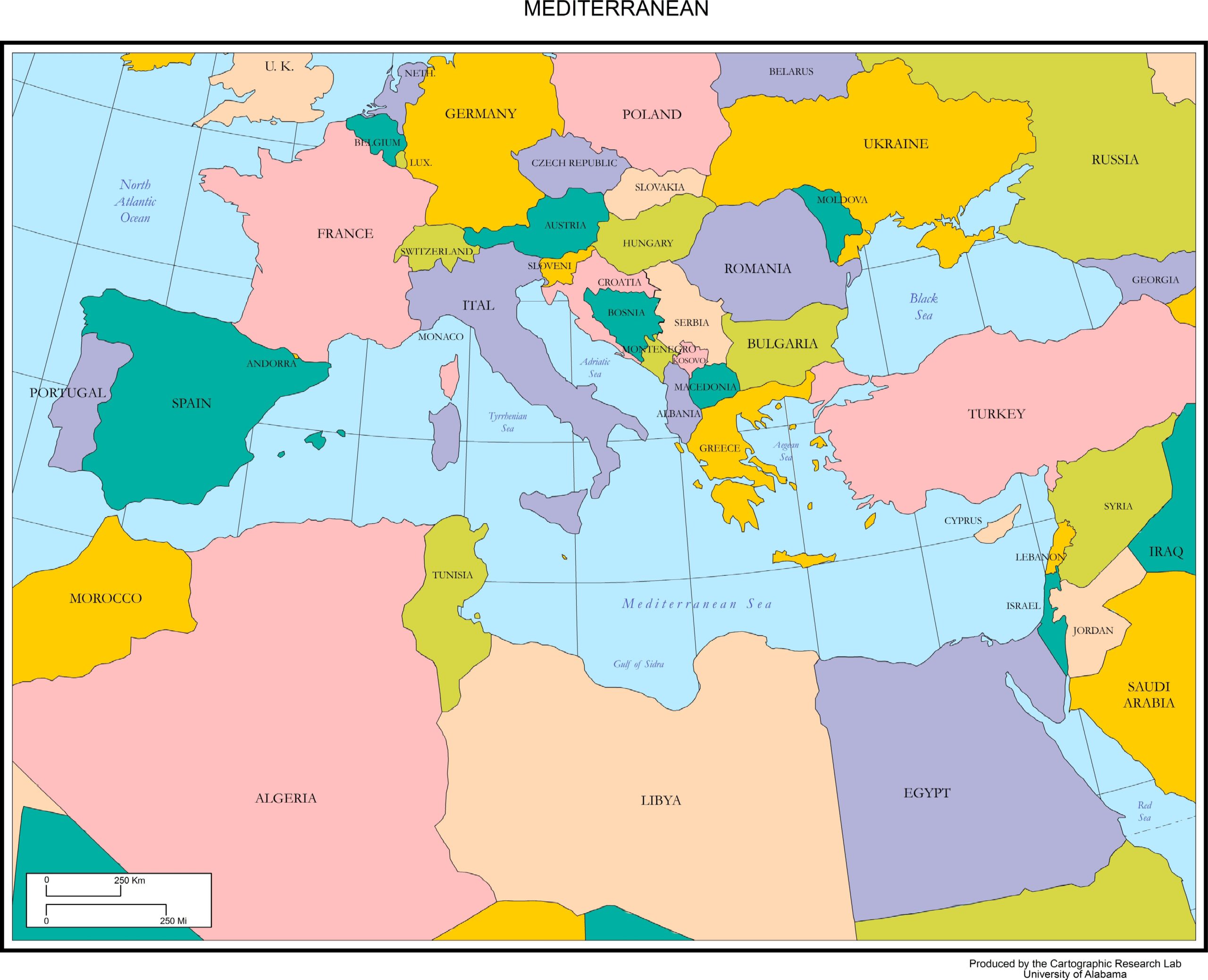 Maps Of Europe