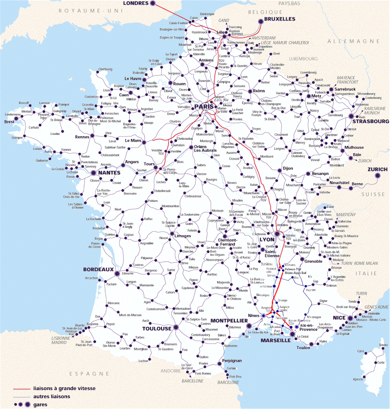 Maps Of France BonjourLaFrance Helpful Planning French Adventure
