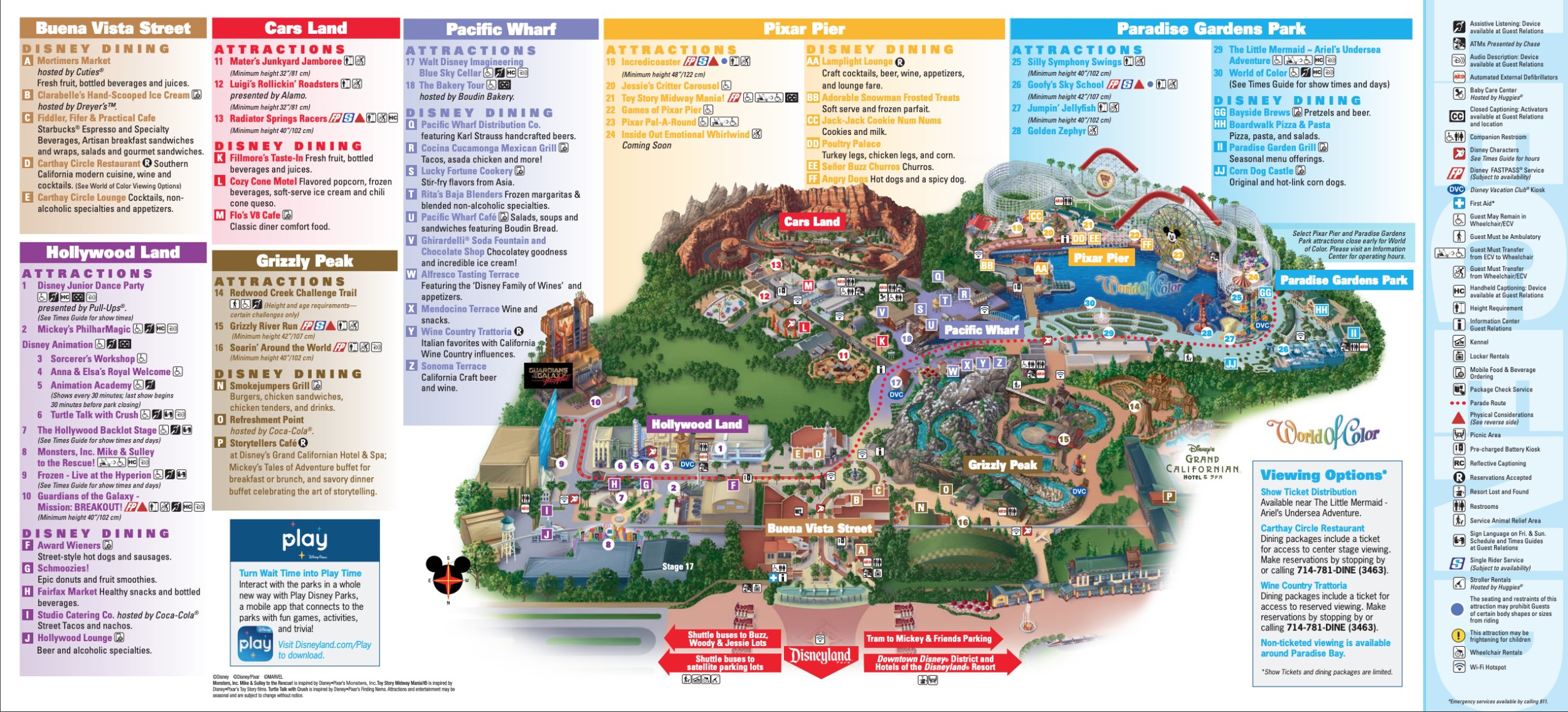 Maps U0026 Guides Disney Squared