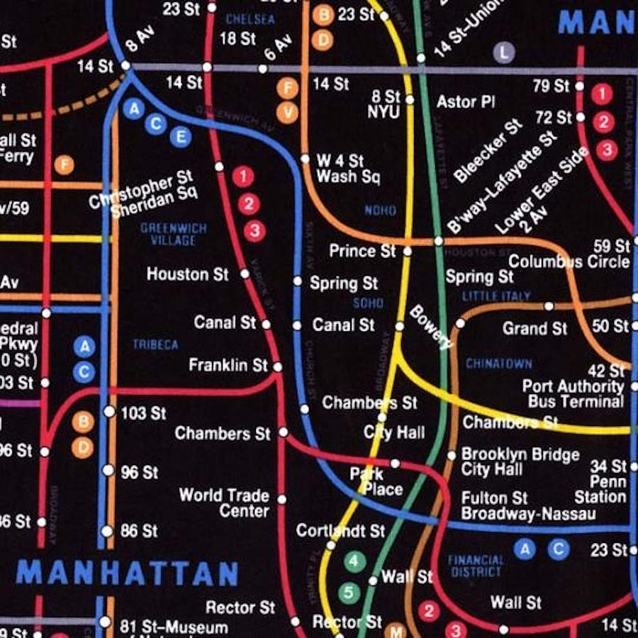 Printable Mta Subway Map