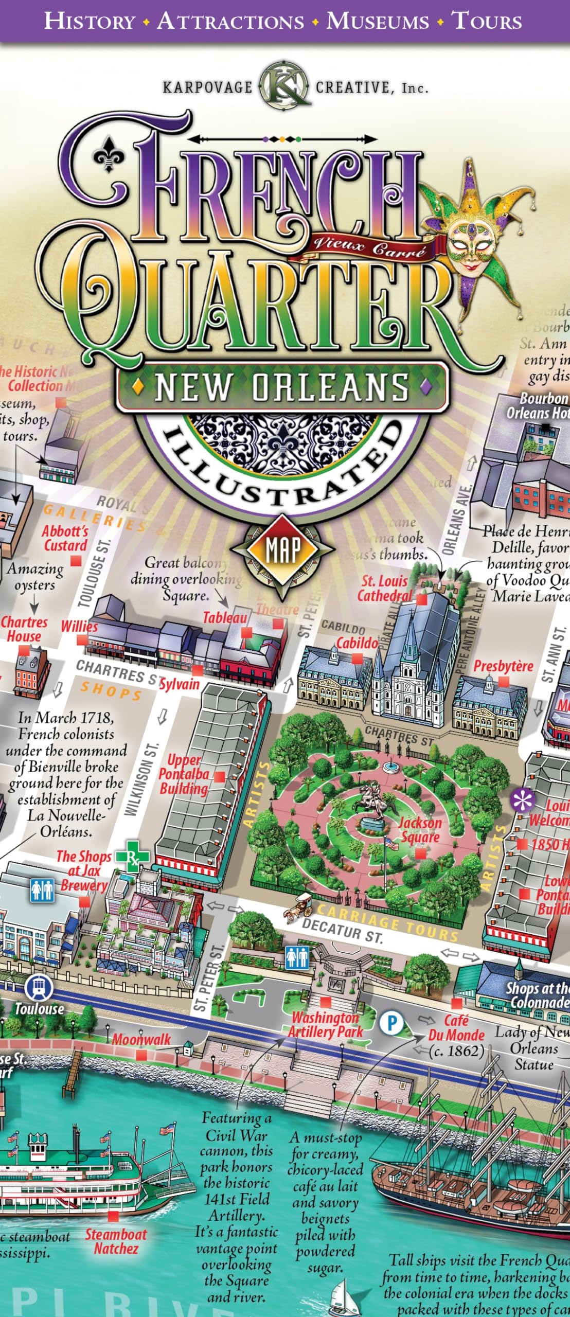 Printable French Quarter Map