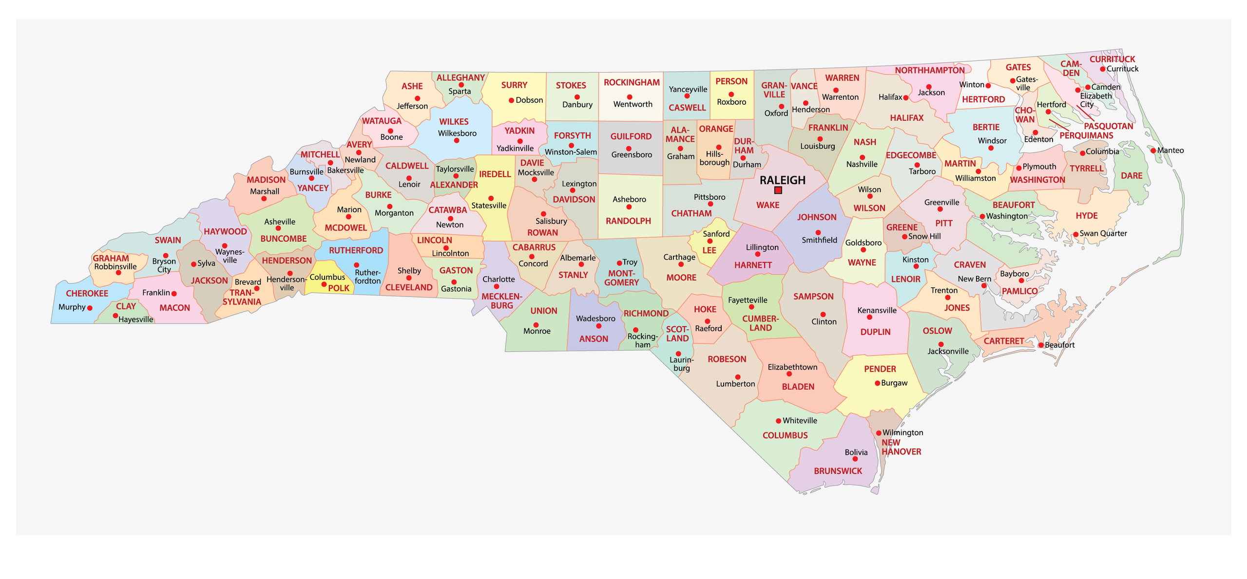 North Carolina Maps U0026 Facts World Atlas