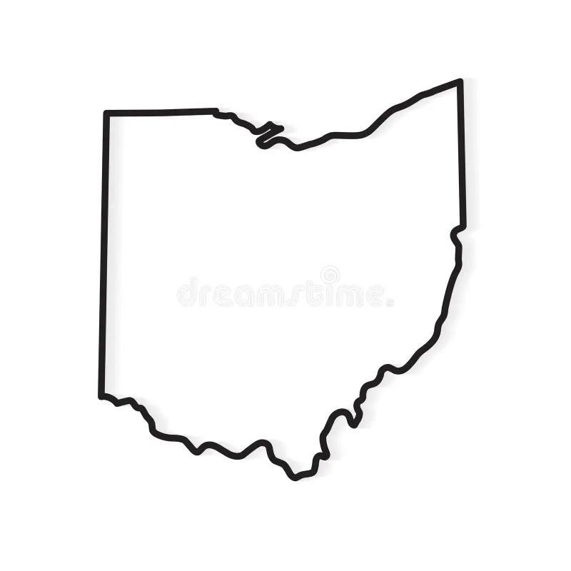Ohio Map Stock Illustrations 6 355 Ohio Map Stock Illustrations Vectors U0026 Clipart Dreamstime