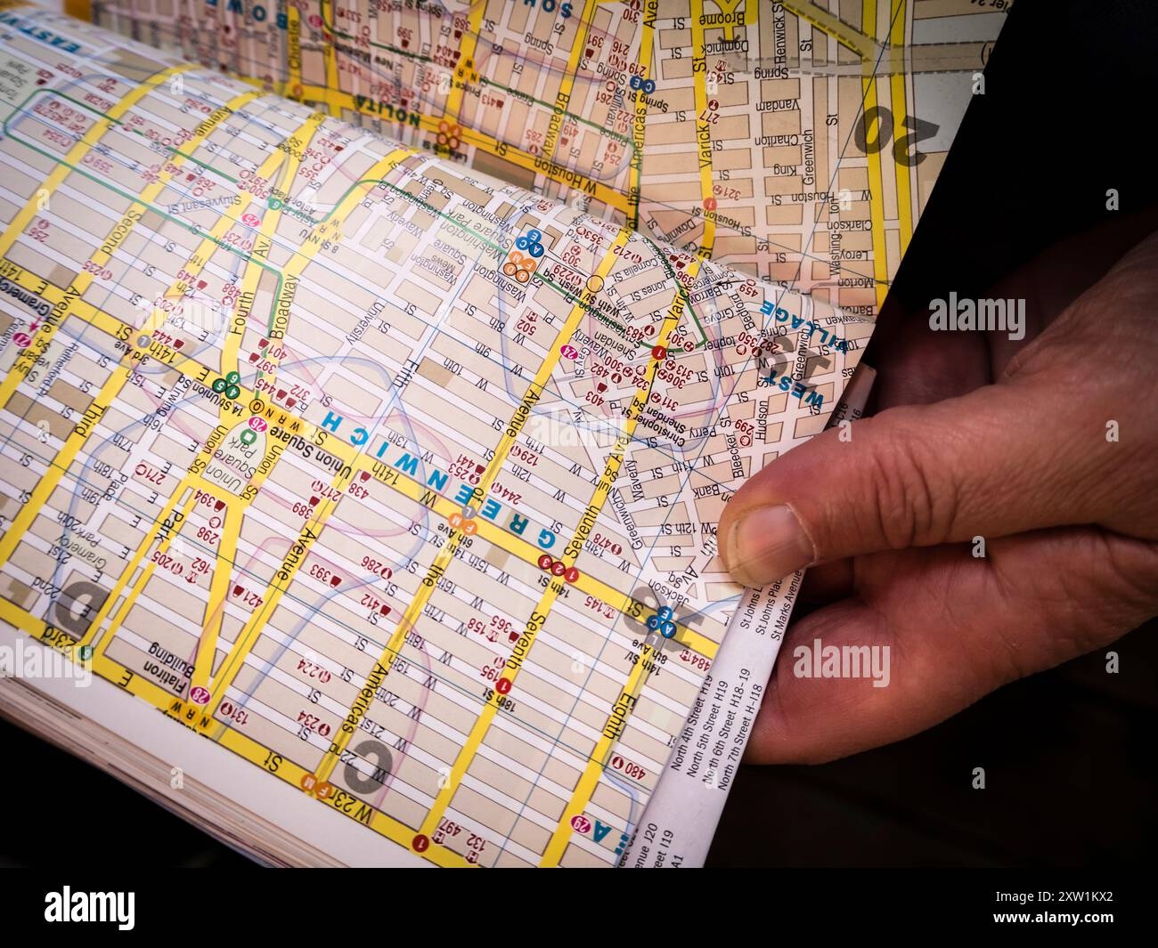 Old Manhattan Map Hi res Stock Photography And Images Alamy