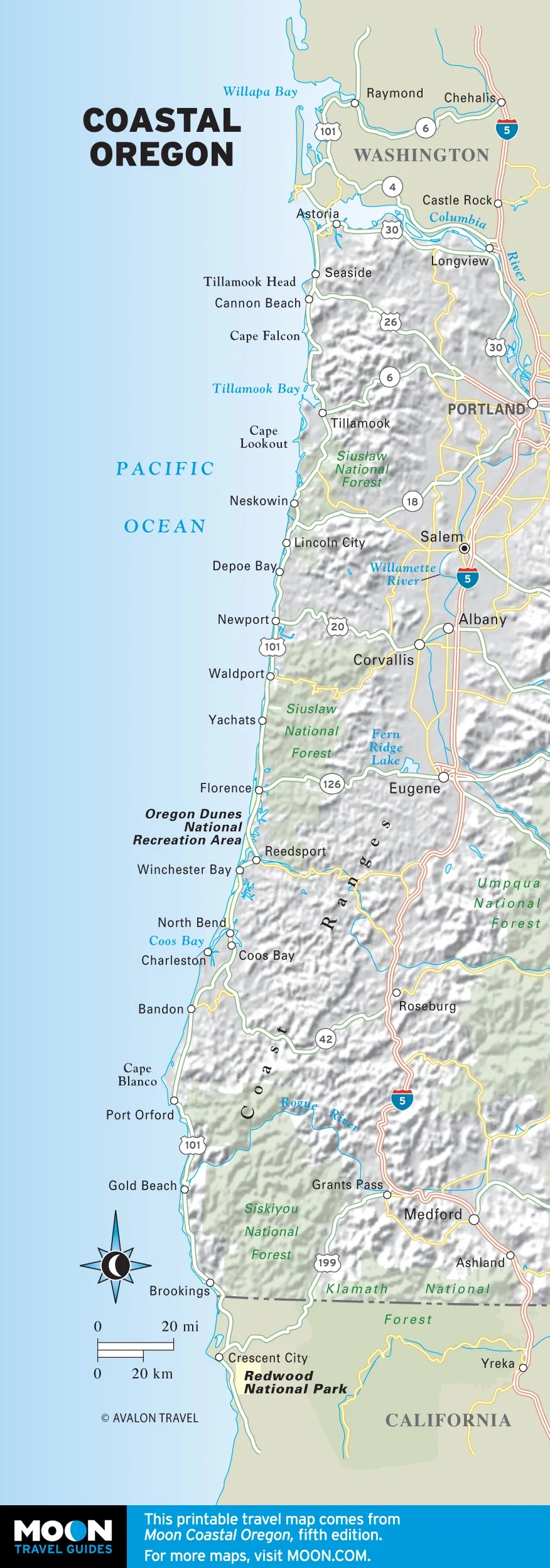 Oregon Moon Travel Guides