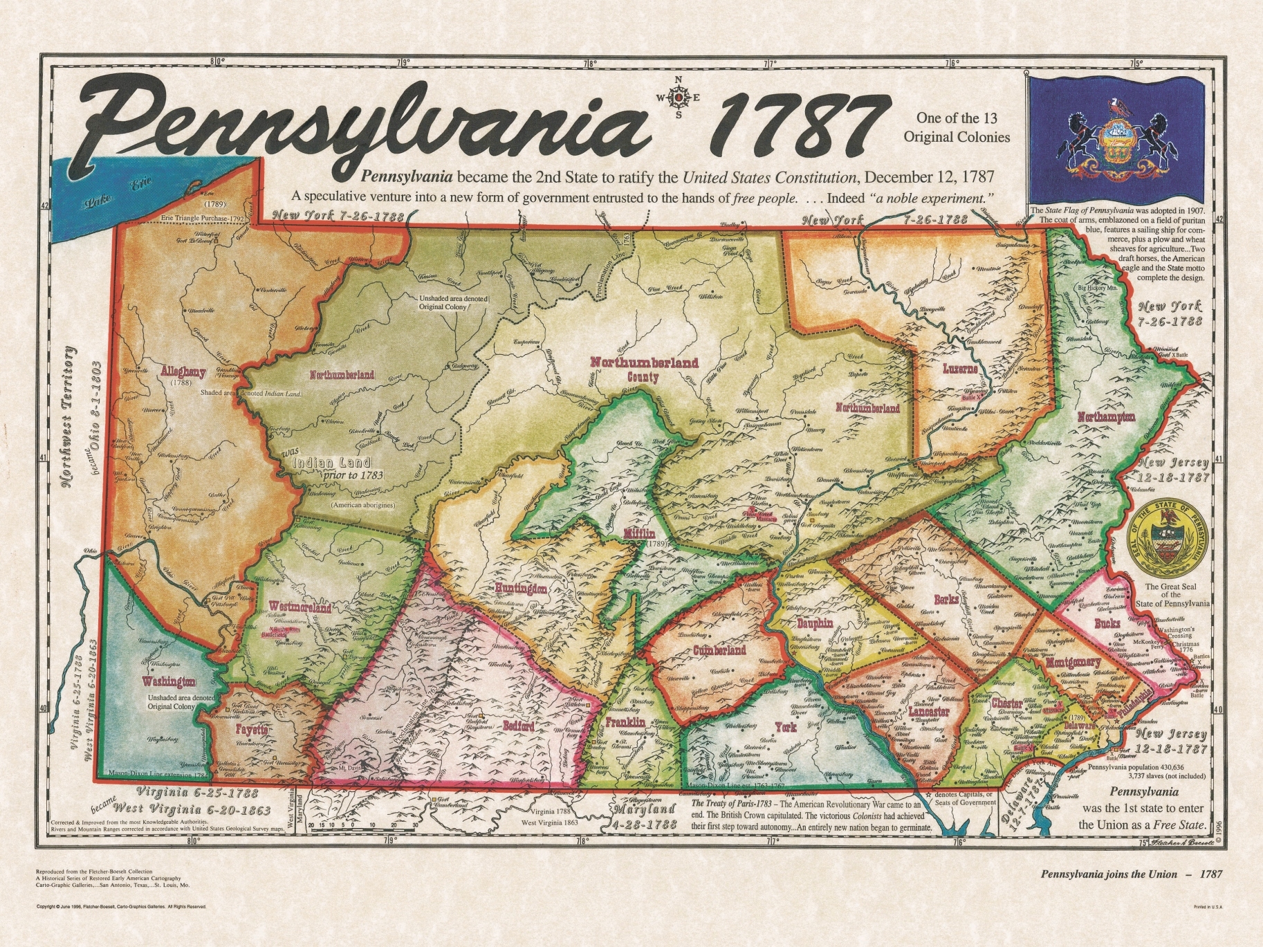 Printable Map Of The Thirteen Original Colonies