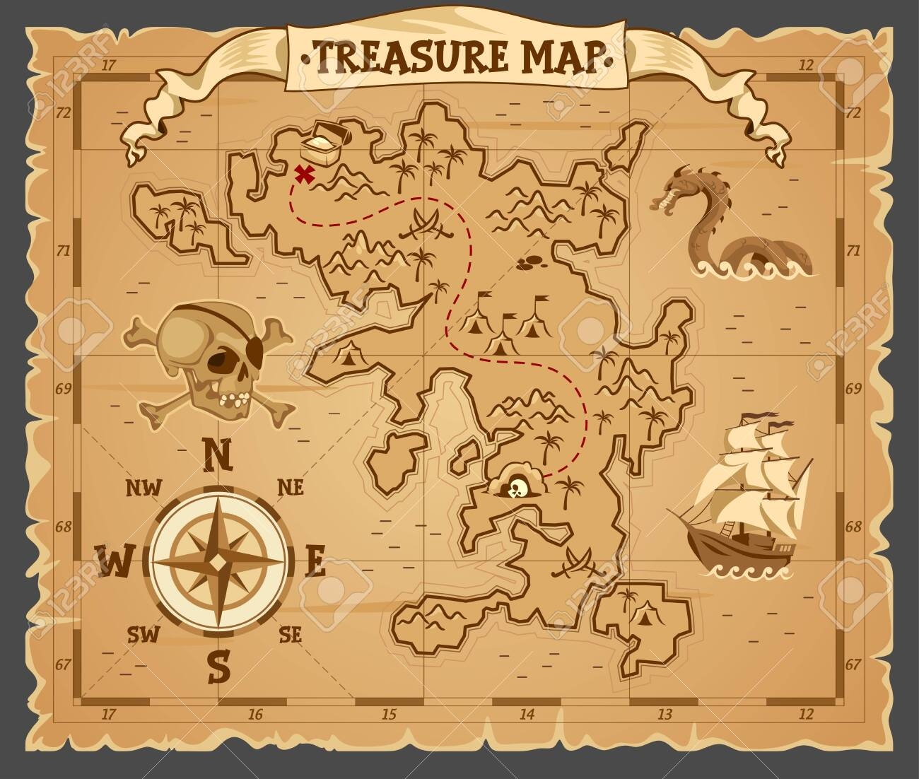 Free Printable Treasure Map