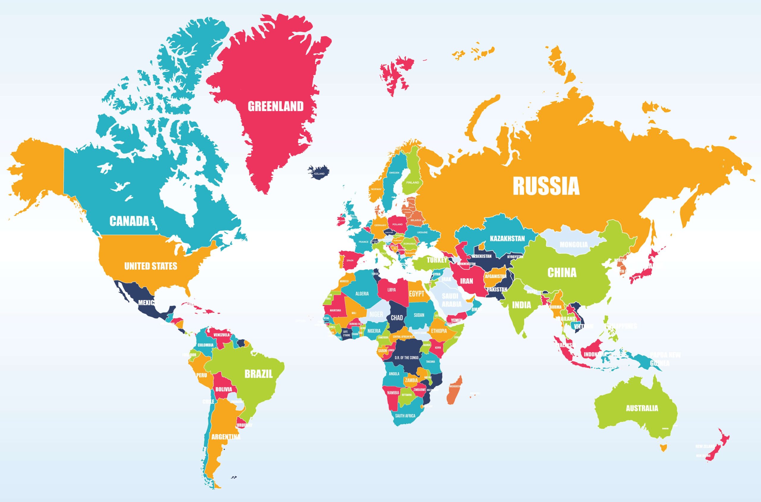 Political Map Of The World Guide Of The World