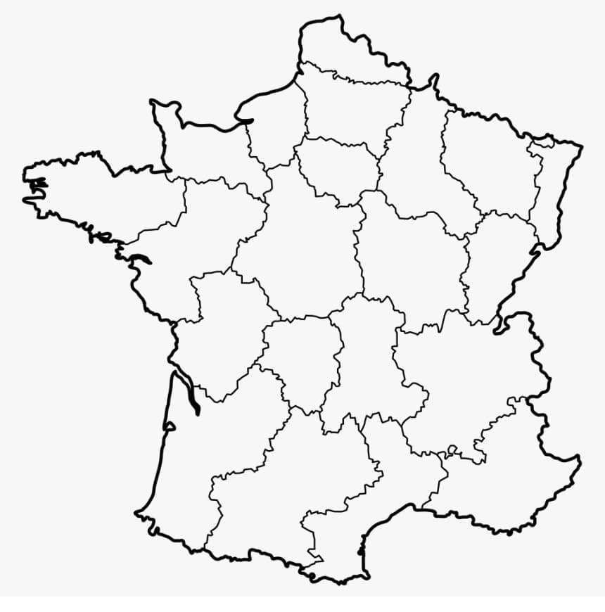 Printable France Map Coloring Page Download Print Or Color Online For Free