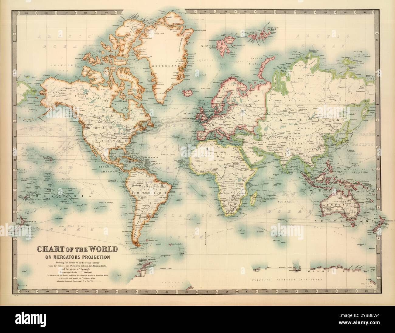 Printable World Map Hi res Stock Photography And Images Alamy