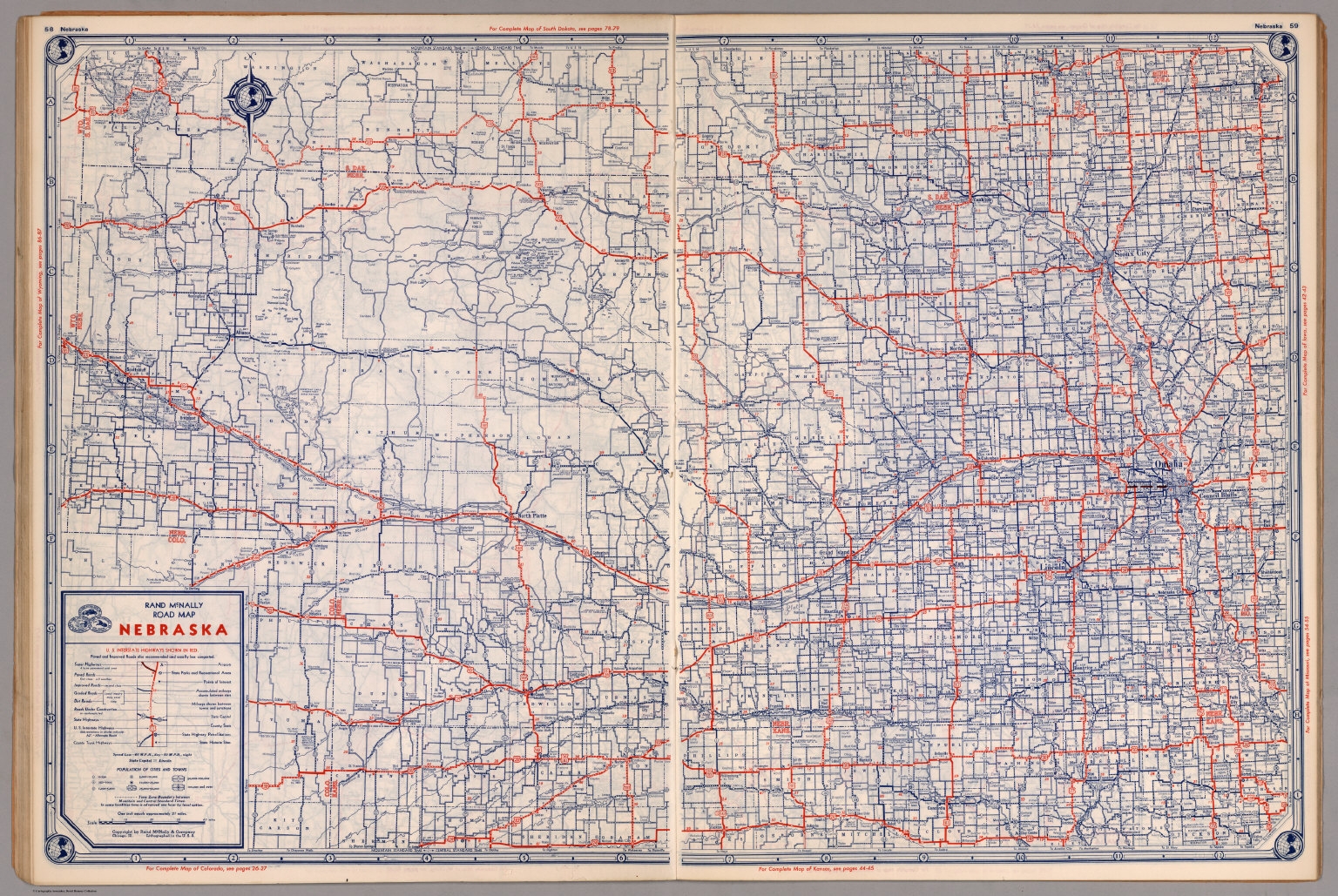 Printable Road Map Of The United States
