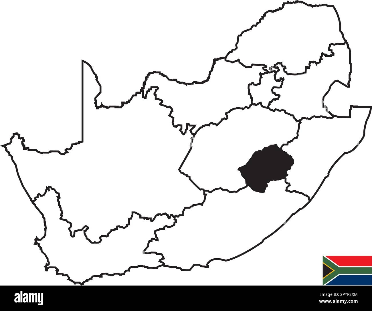 Printable Blank Africa Map