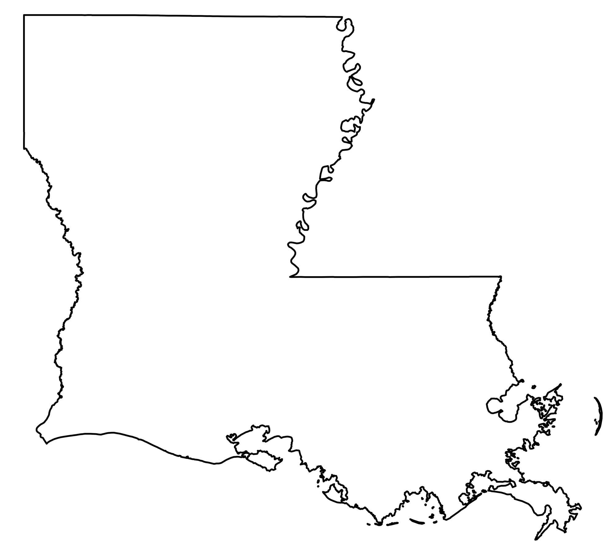 Blank Map Of The Us States Printable