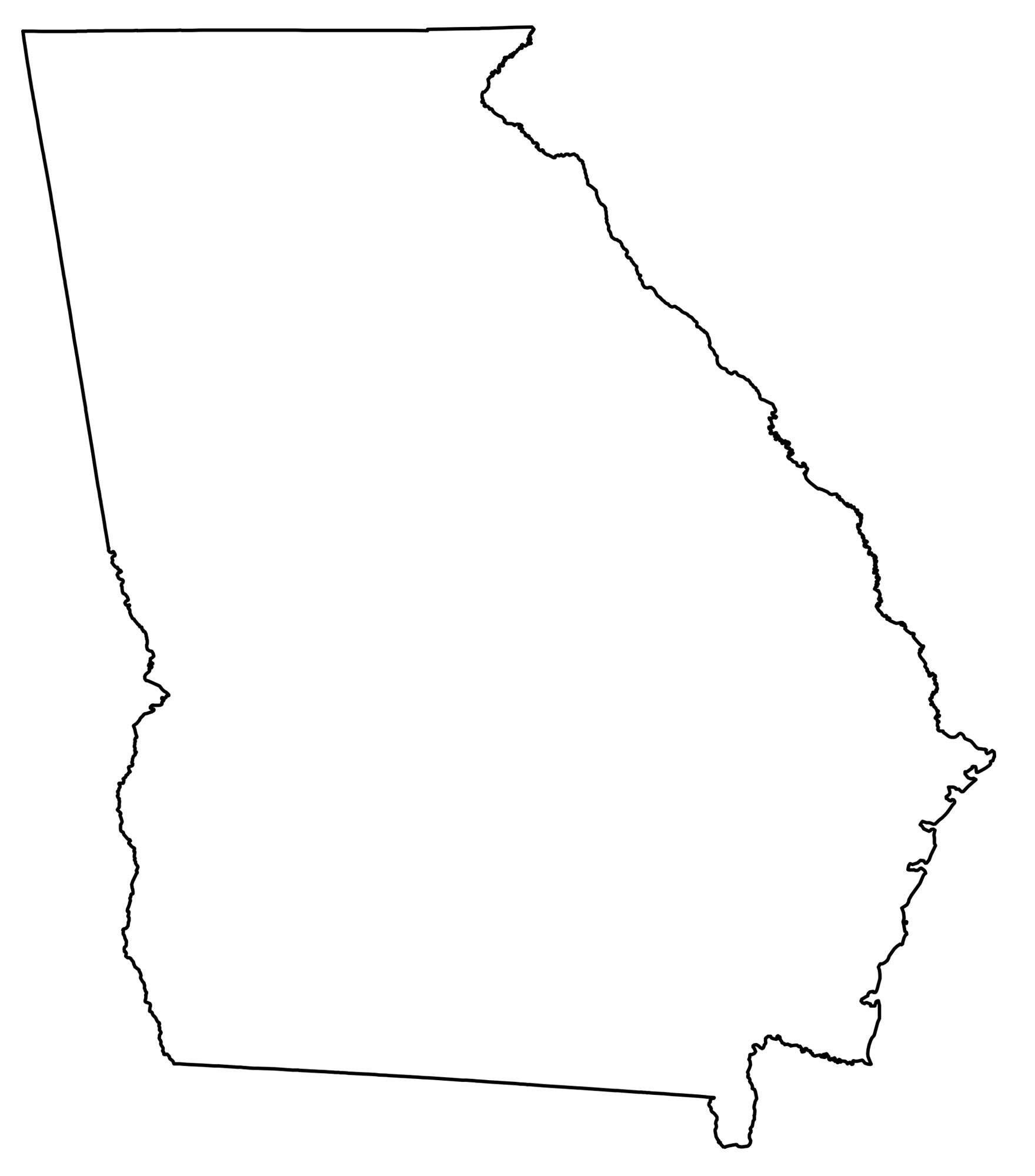 50 States Blank Map Printable
