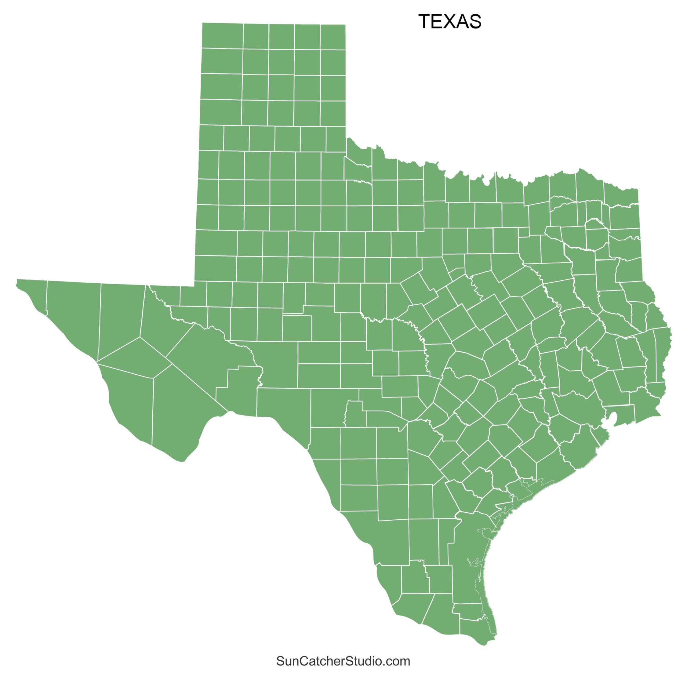 Texas County Map Printable State Map With County Lines Free Printables Monograms Design Tools Patterns U0026 DIY Projects