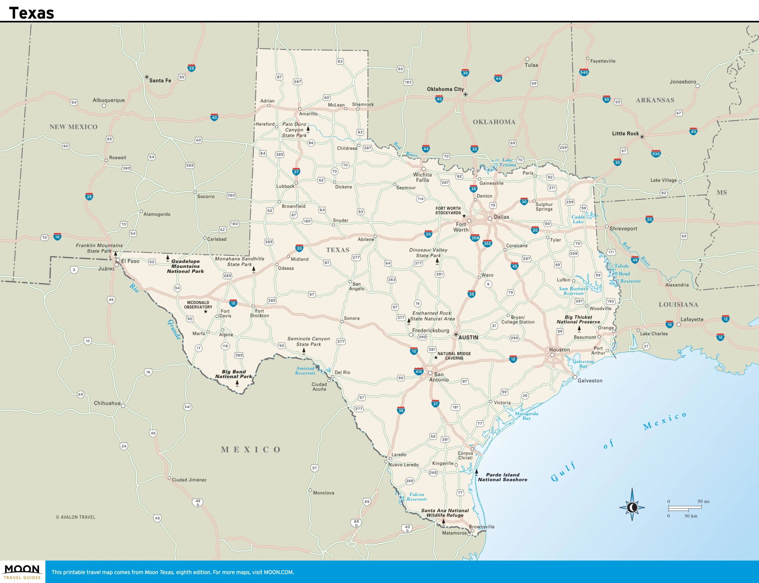 Texas Moon Travel Guides