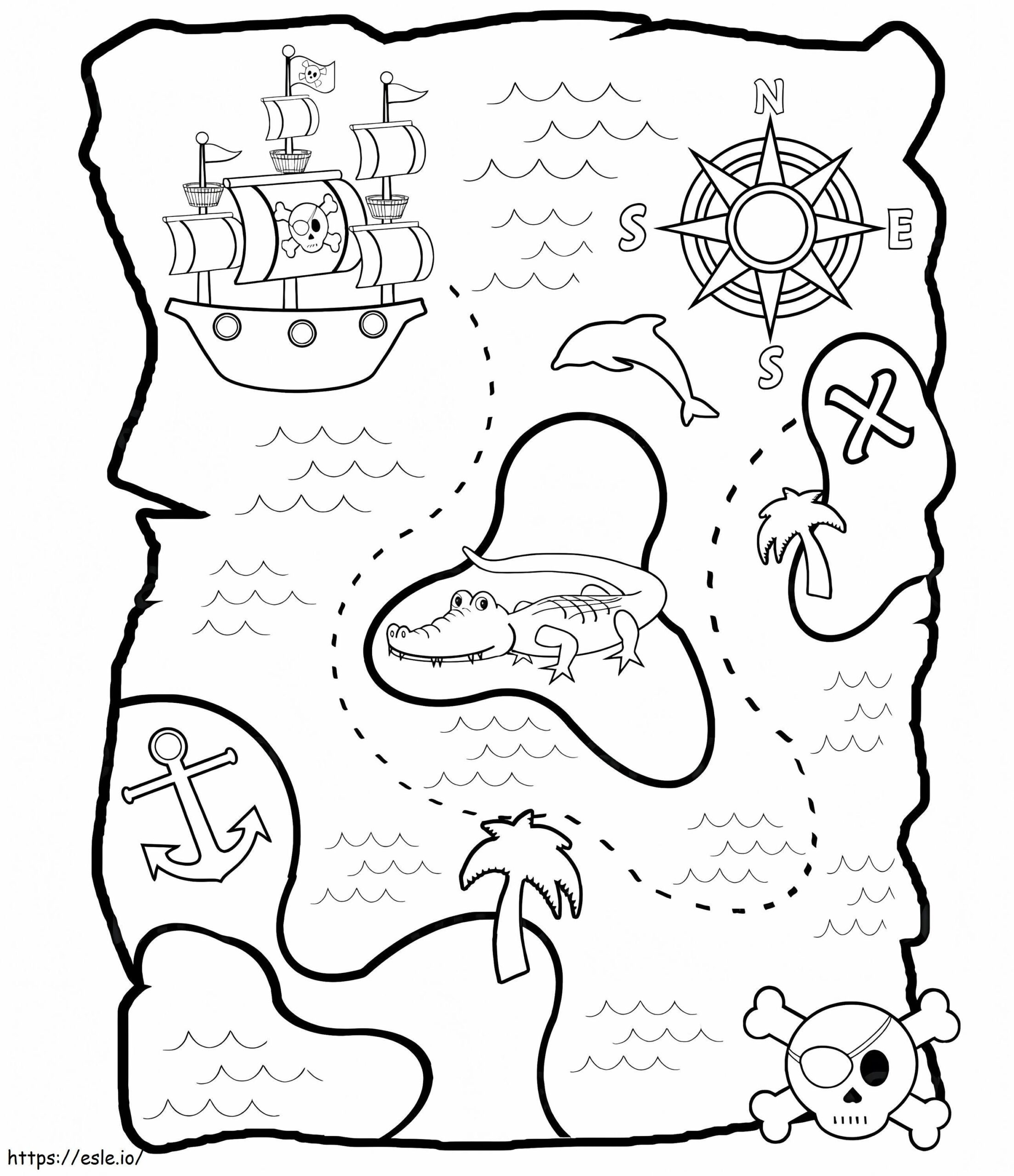 Treasure Map Free Printable