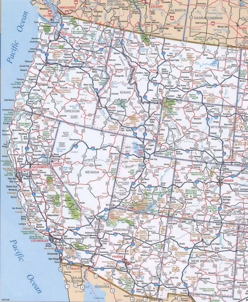 Map Of Usa Printable Pdf
