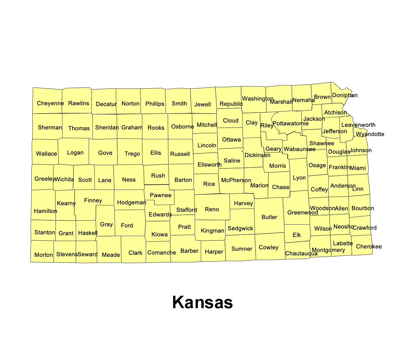 USA State County Clip Art Maps FreeUSandWorldMaps