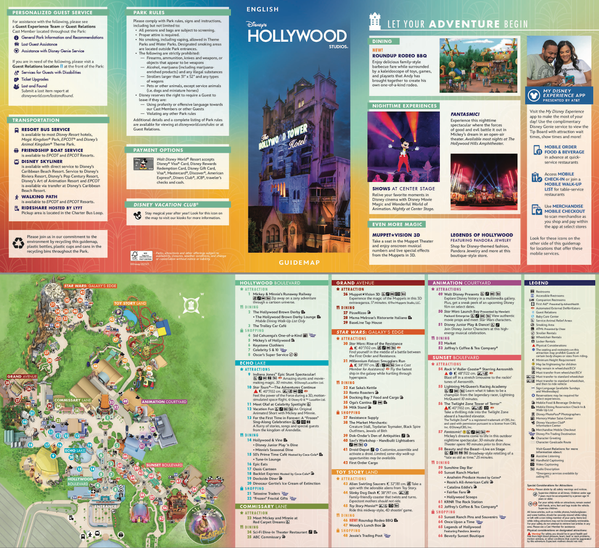 Printable Disney World Park Maps