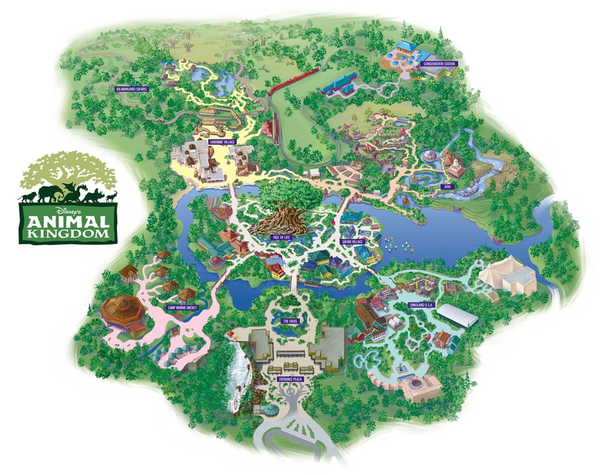 Walt Disney World r Maps