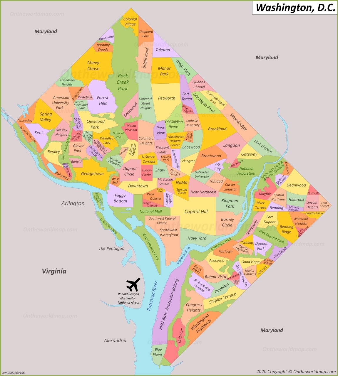 Washington D C Maps U S Discover Washington District Of Columbia With Detailed Maps