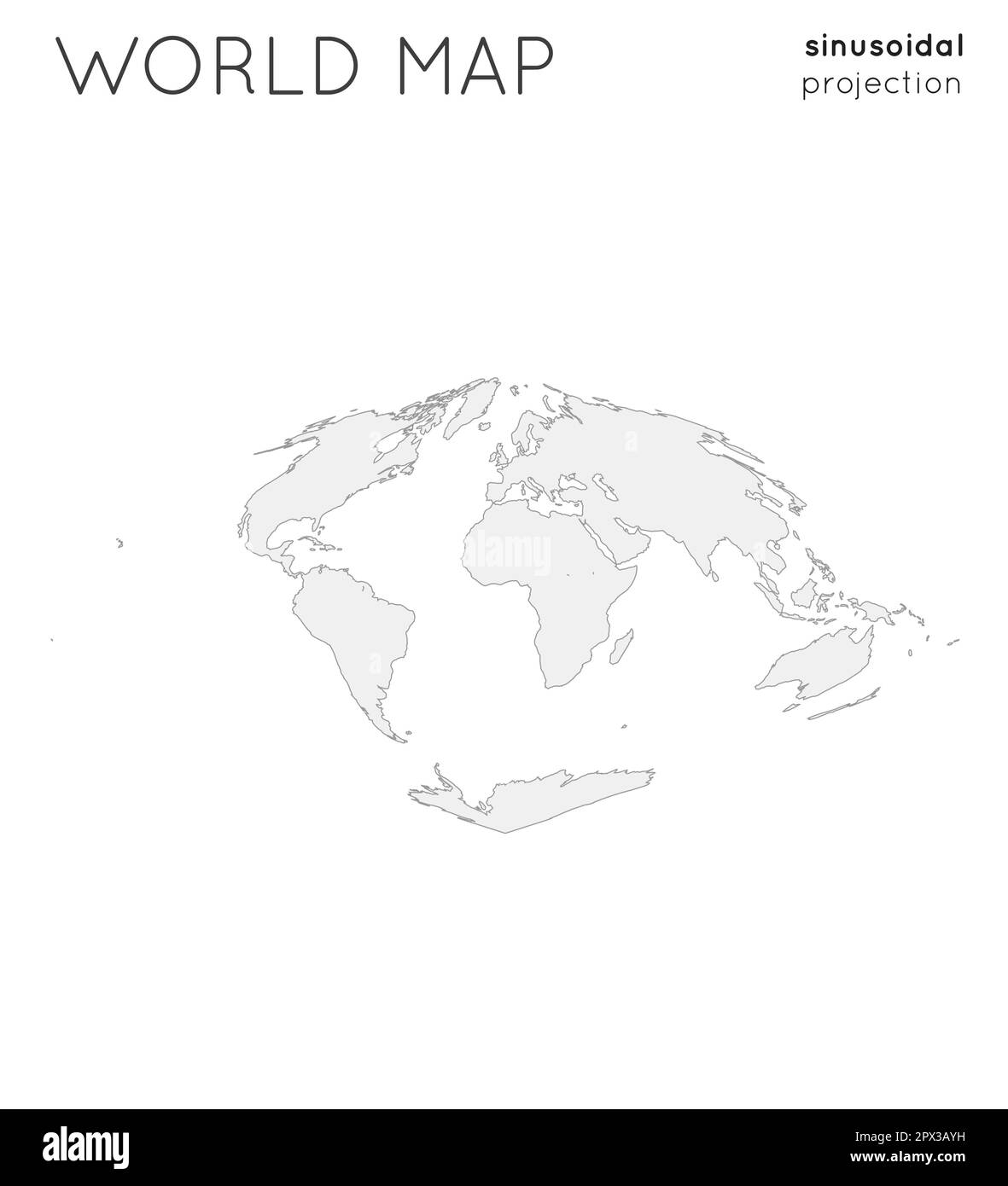Blank Map Printable World