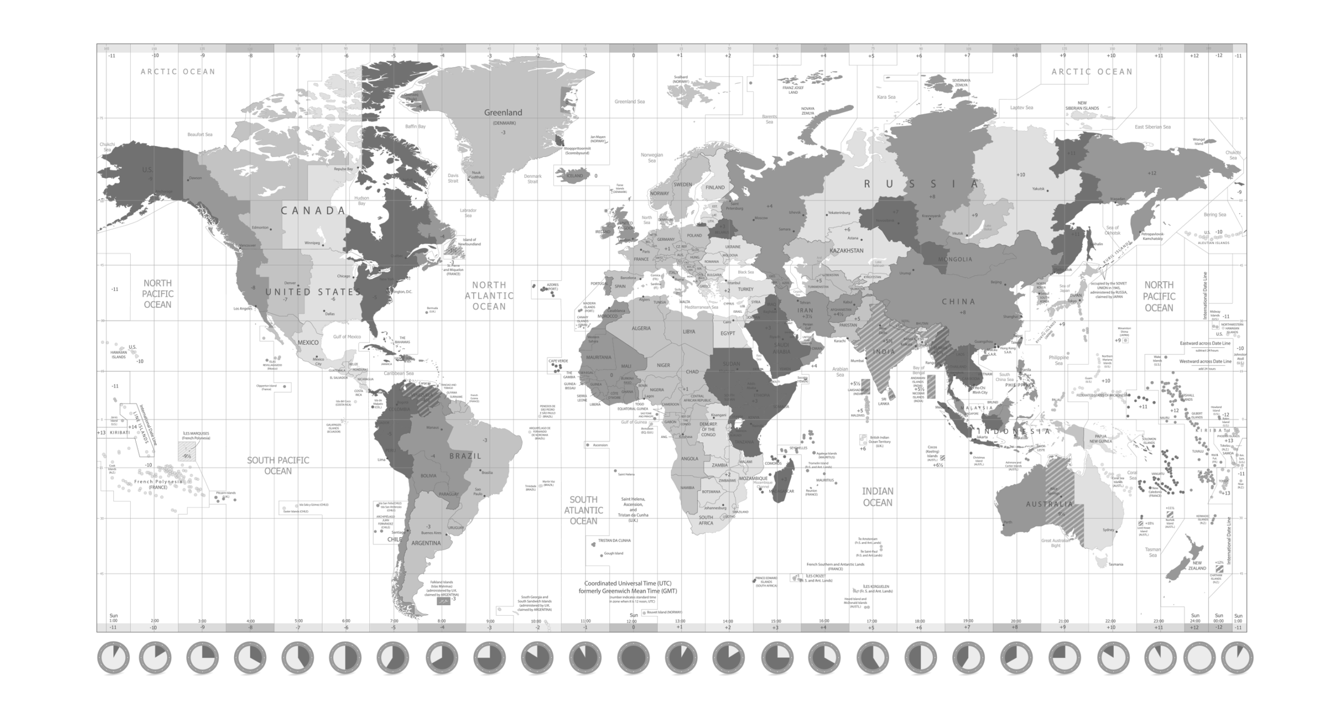 World Time Zones Wireless LAN Professionals