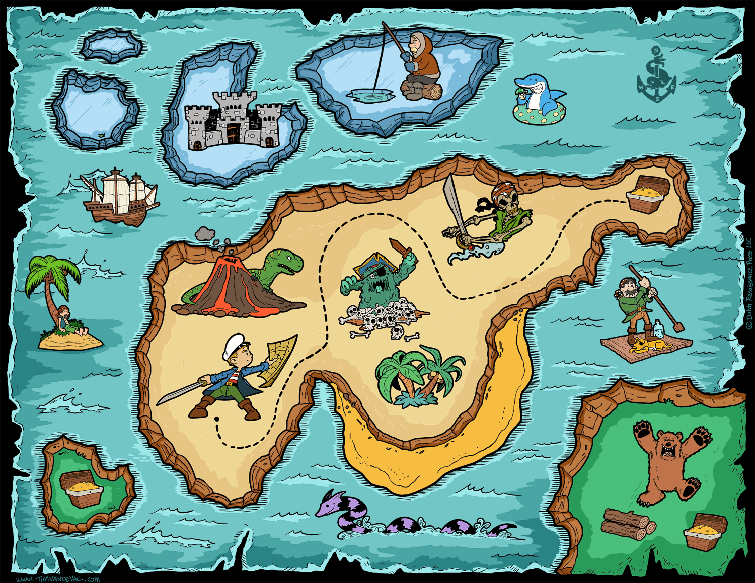 free pirate treasure maps for a pirate birthday party treasure hunt