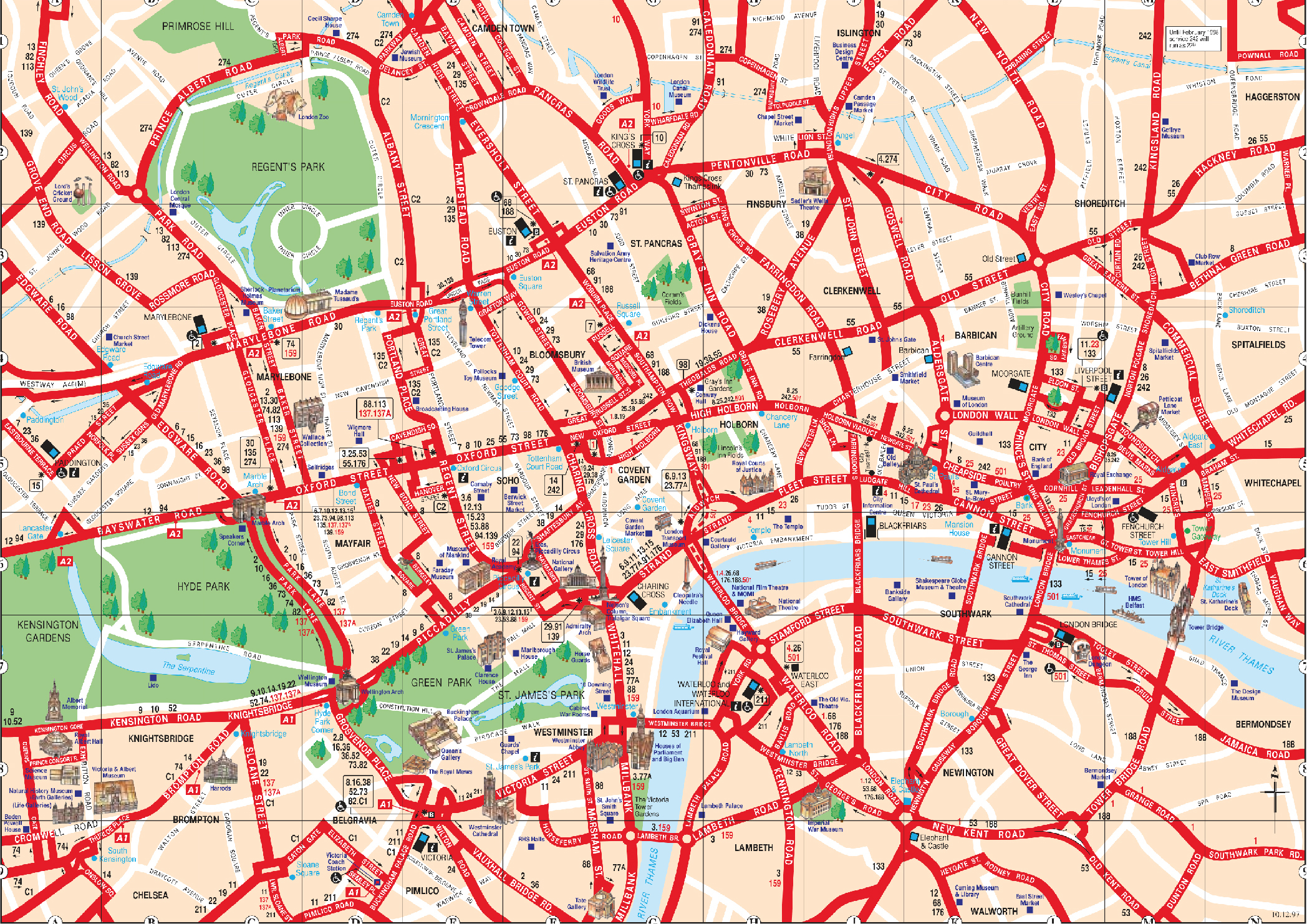 High Quality Map Printing Services Free Download London Maps