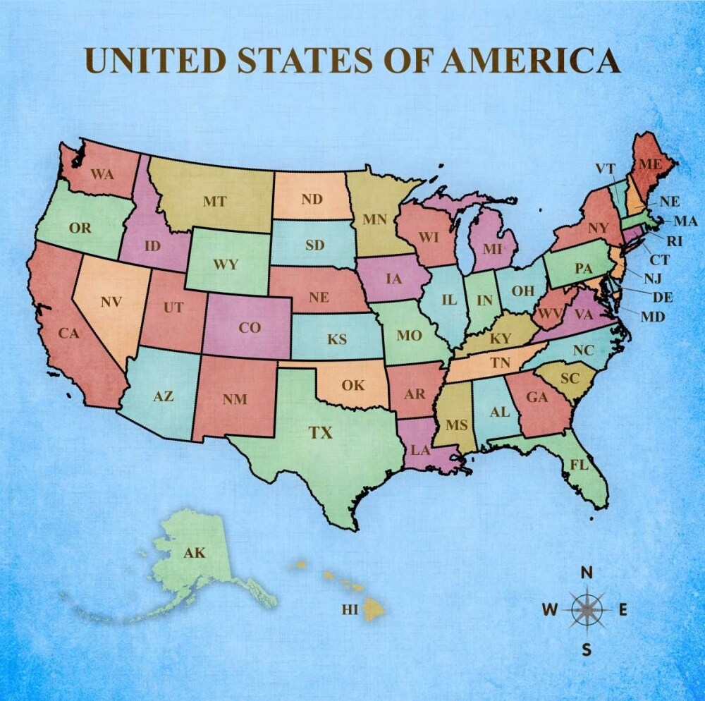 Printable Maps Of The United States