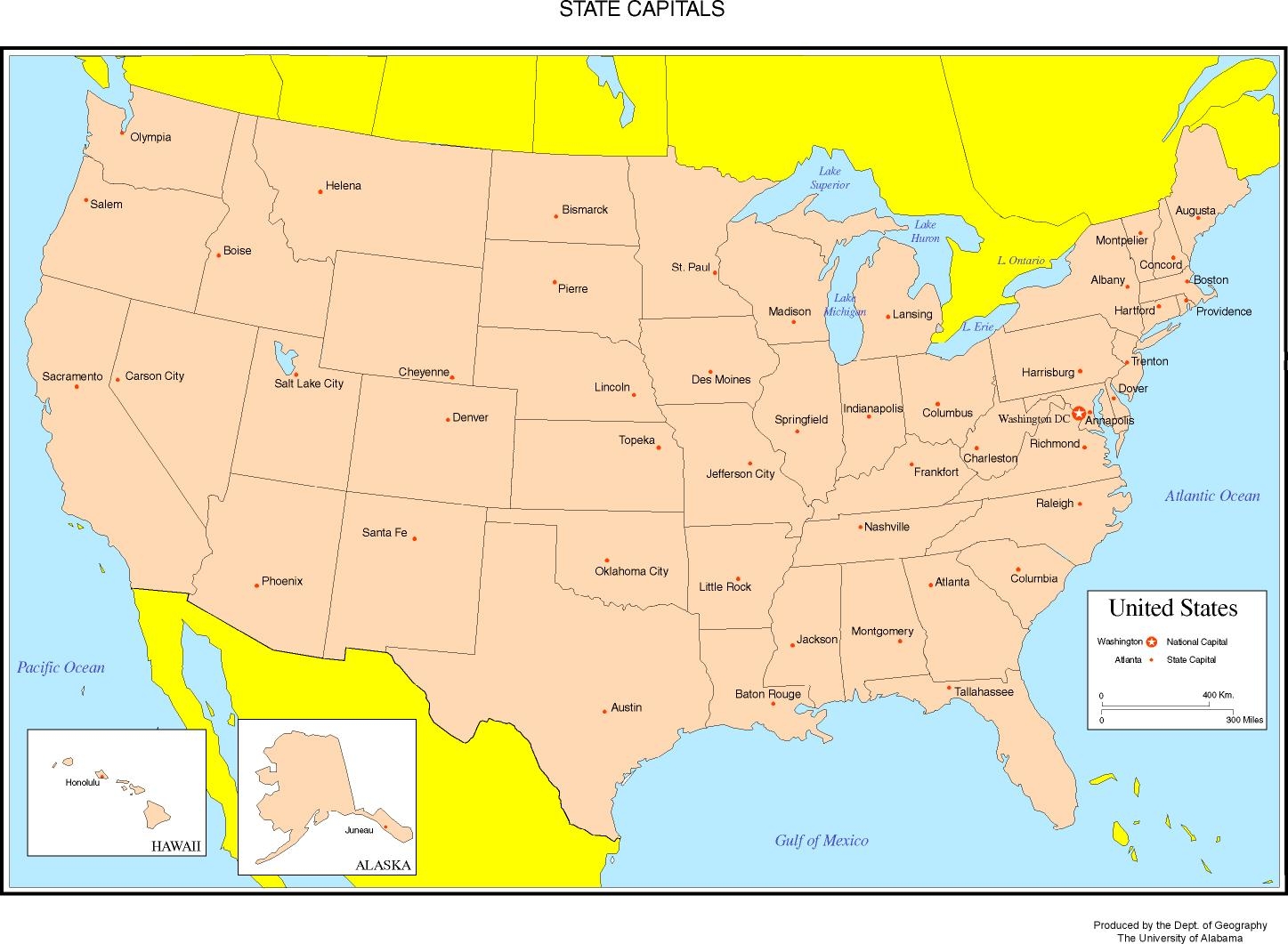 maps of the united states