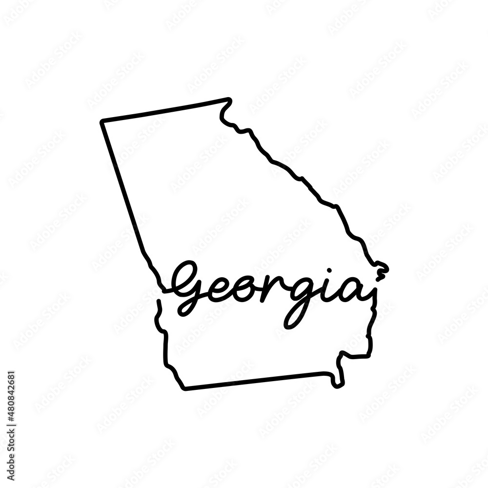 Us States Outline Map Printable