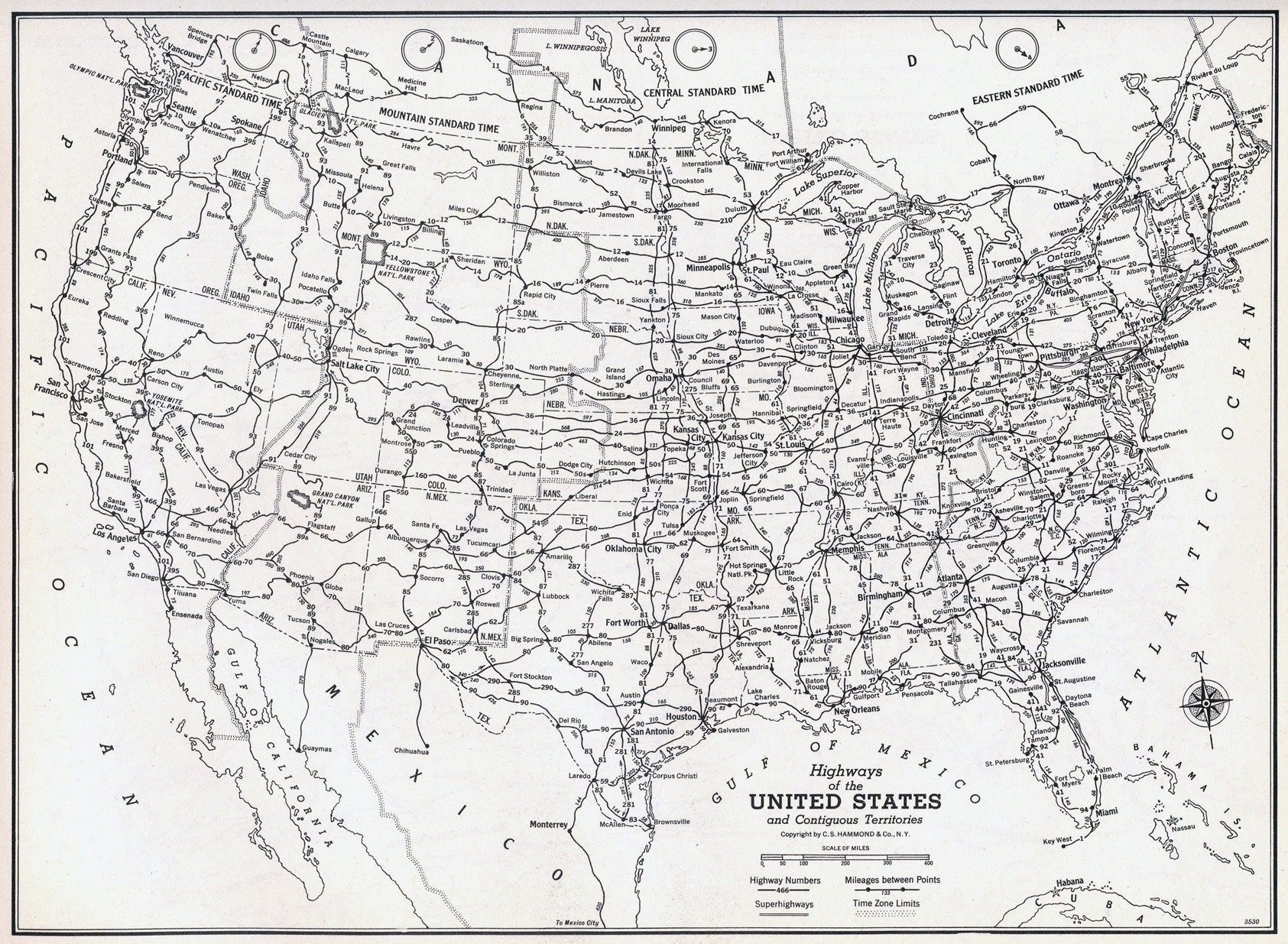 Printable Black And White Map Of Usa